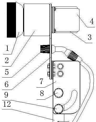 A portable small advertising cleaning machine