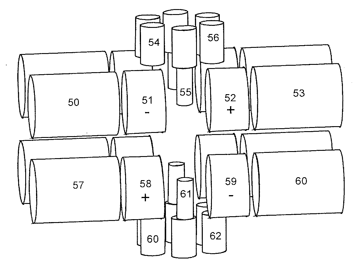 Lateral introduction of ions into RF ion guides