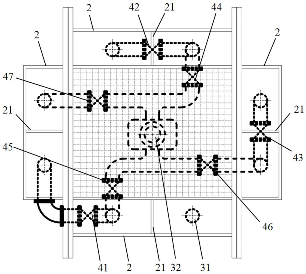 Self-flowing outboard coolers and ship cooling systems