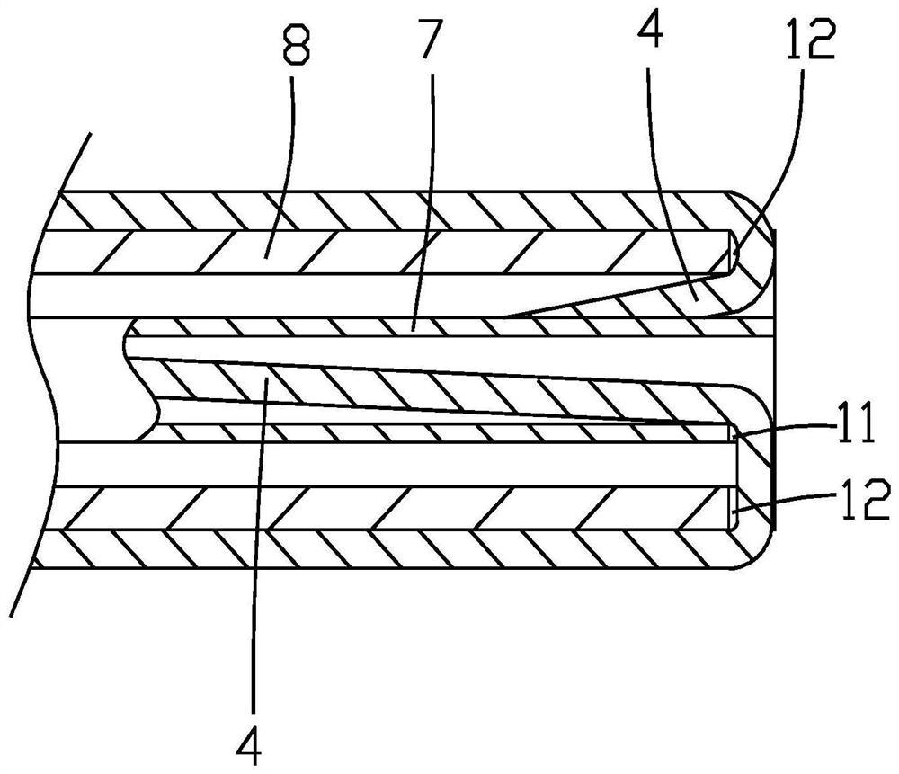 Heating adjustment device and glass thickness adjustment method