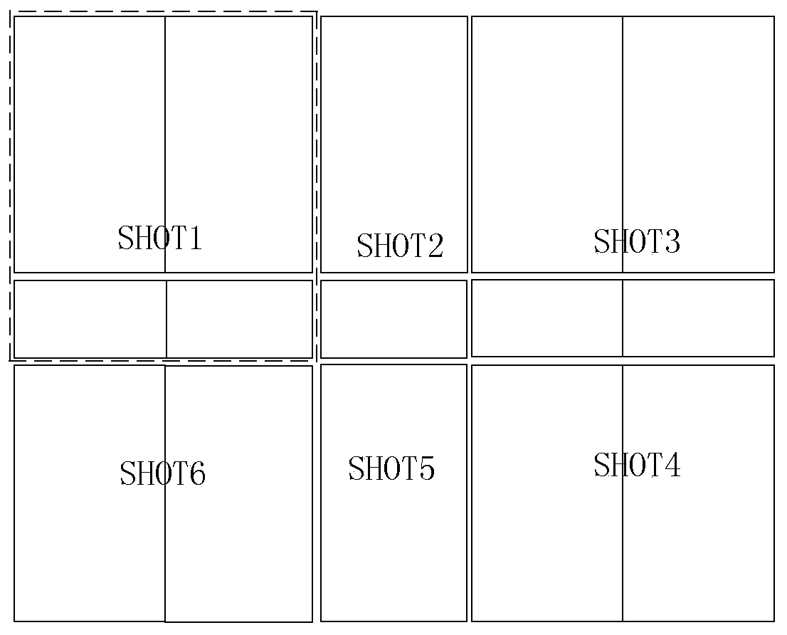 Method and device for correcting exposure pattern, and exposure equipment