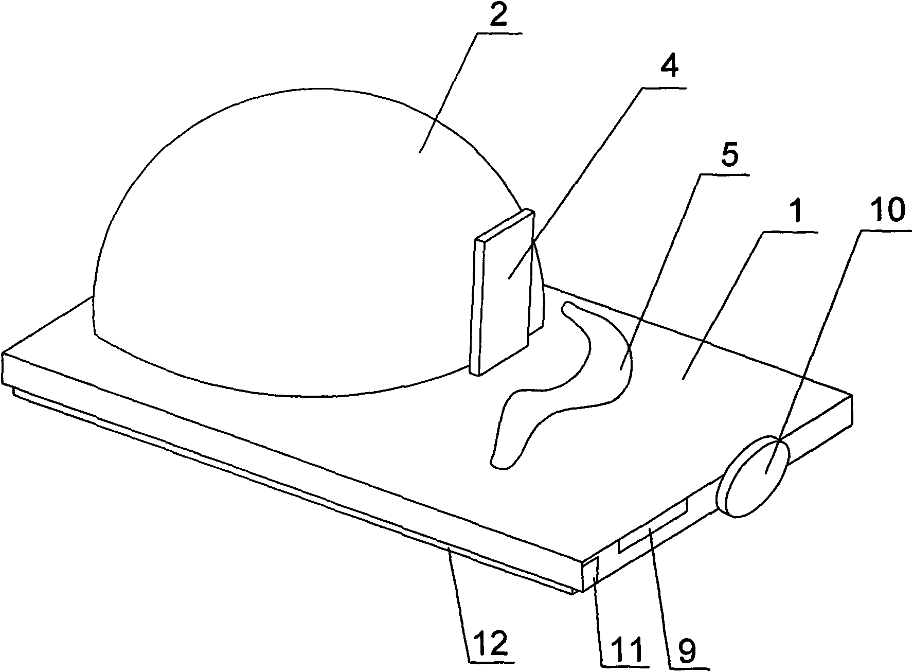 Micro tomb device for indoor storage of bone ash or cinerary casket