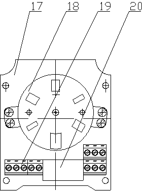 Moving-resistant level gage allowing connection line to be separated from shifting fork assembly