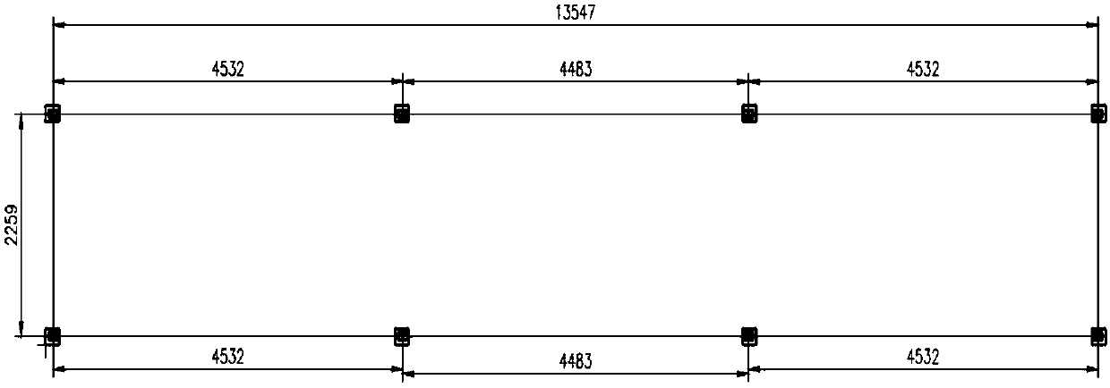 Hoisting locking mechanism and lifting appliance of highway-railway combined transportation van semitrailer