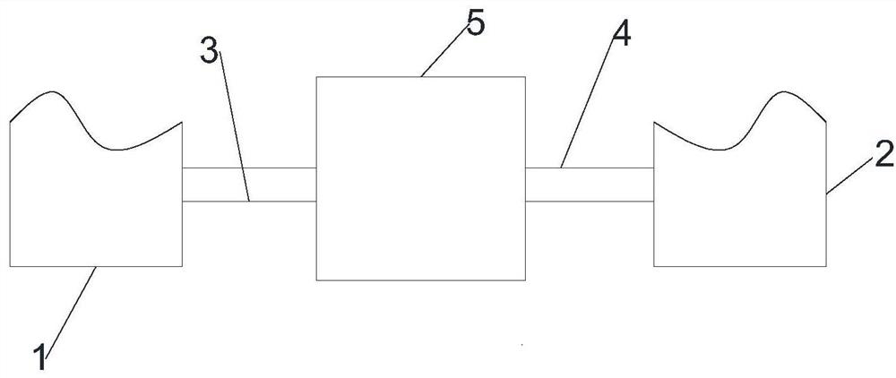 Intelligent underwater robot butt joint device and method