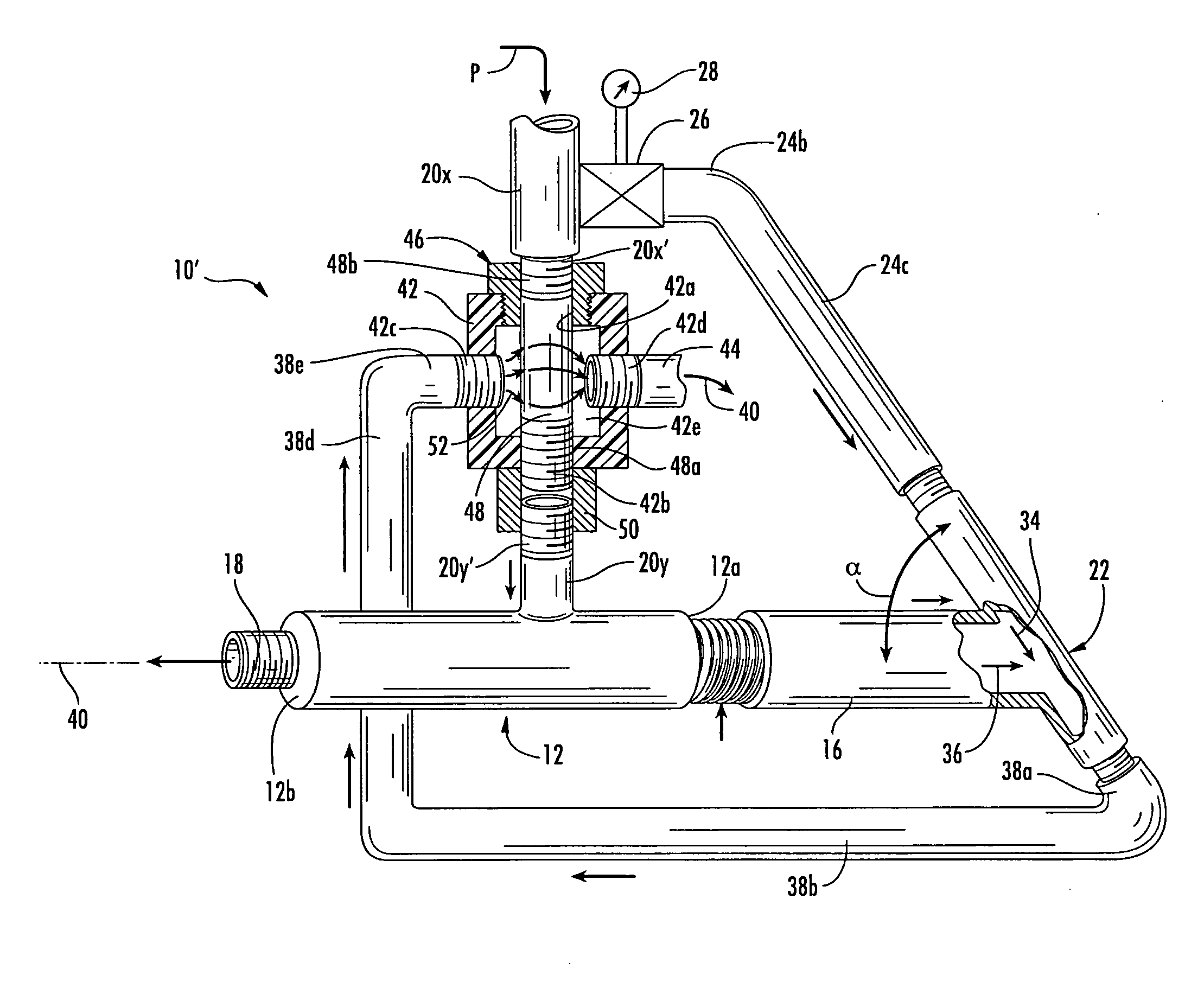 Temperature adjustable airflow device