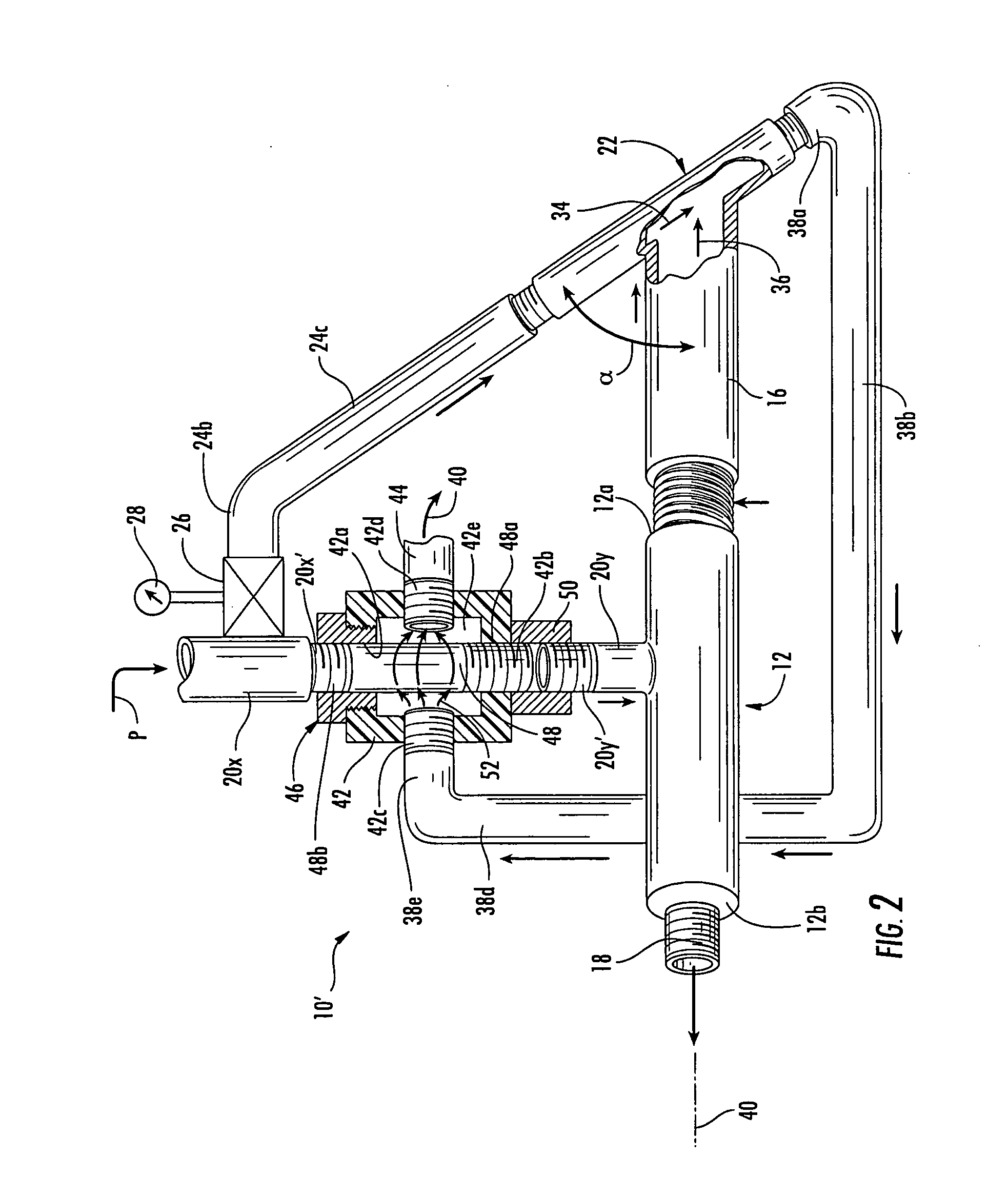 Temperature adjustable airflow device