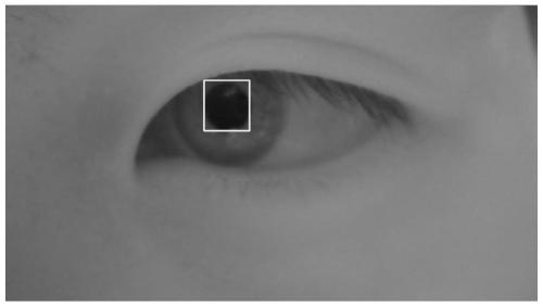 Pupil center positioning method based on star rays