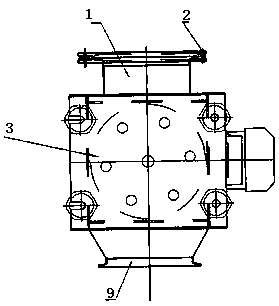 Iron remover with magnetic bar capable of being mounted fast