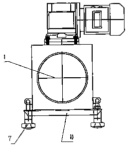 Iron remover with magnetic bar capable of being mounted fast