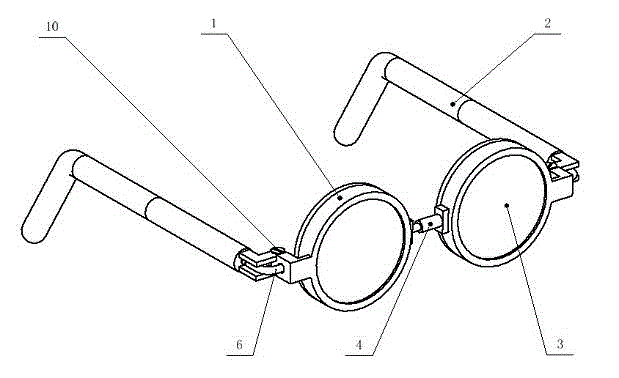 Liquid self-adapted focusing glasses