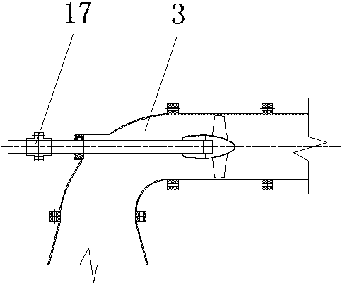 Energy-saving cooling tower with auxiliary motor