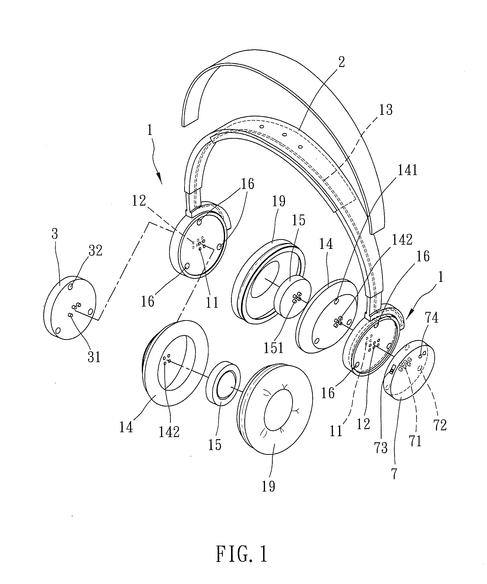 Modular headphone system