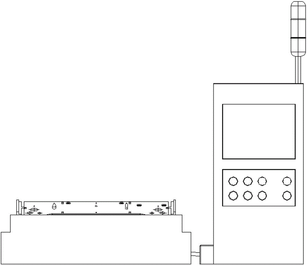 Intelligent projection welding subassembly gauge and detection method thereof