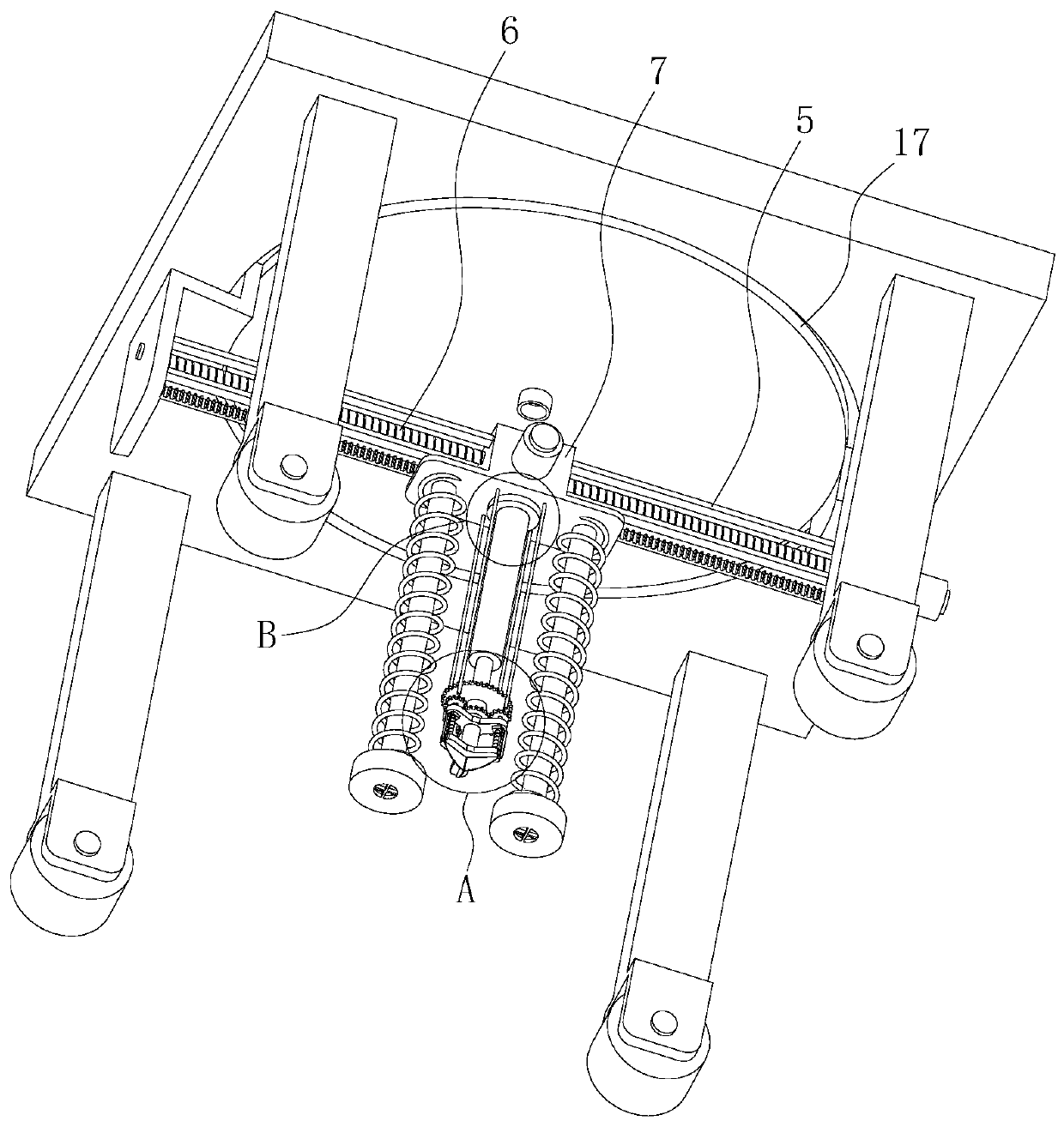 Construction method for surface reinforcement treatment after building foundation pouring