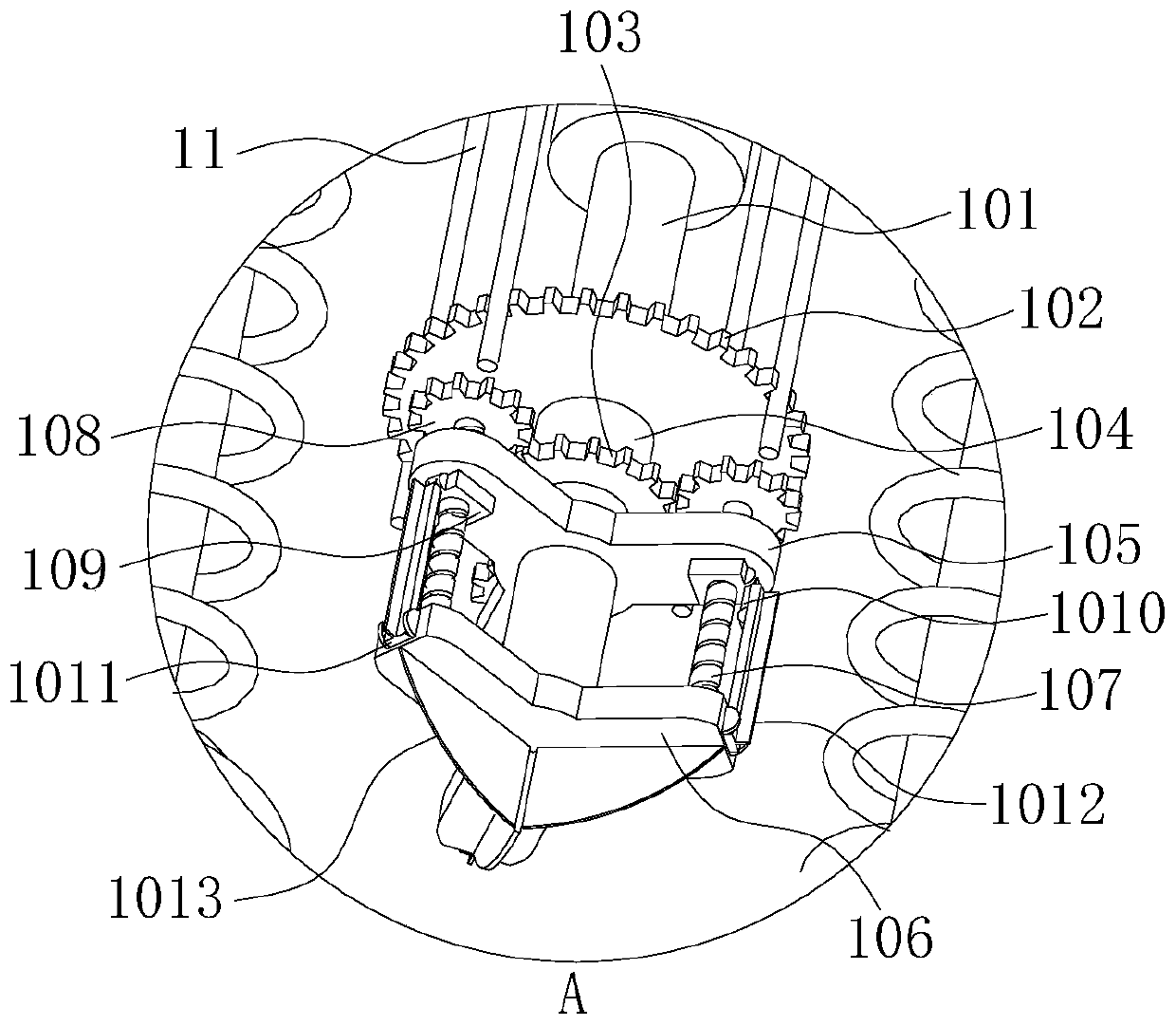 Construction method for surface reinforcement treatment after building foundation pouring