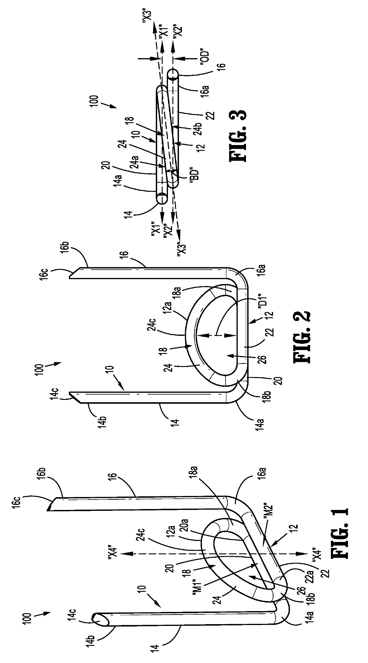 Surgical staples with expandable backspan