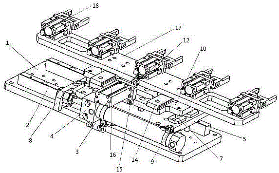 Multi-station clamping feed mechanism