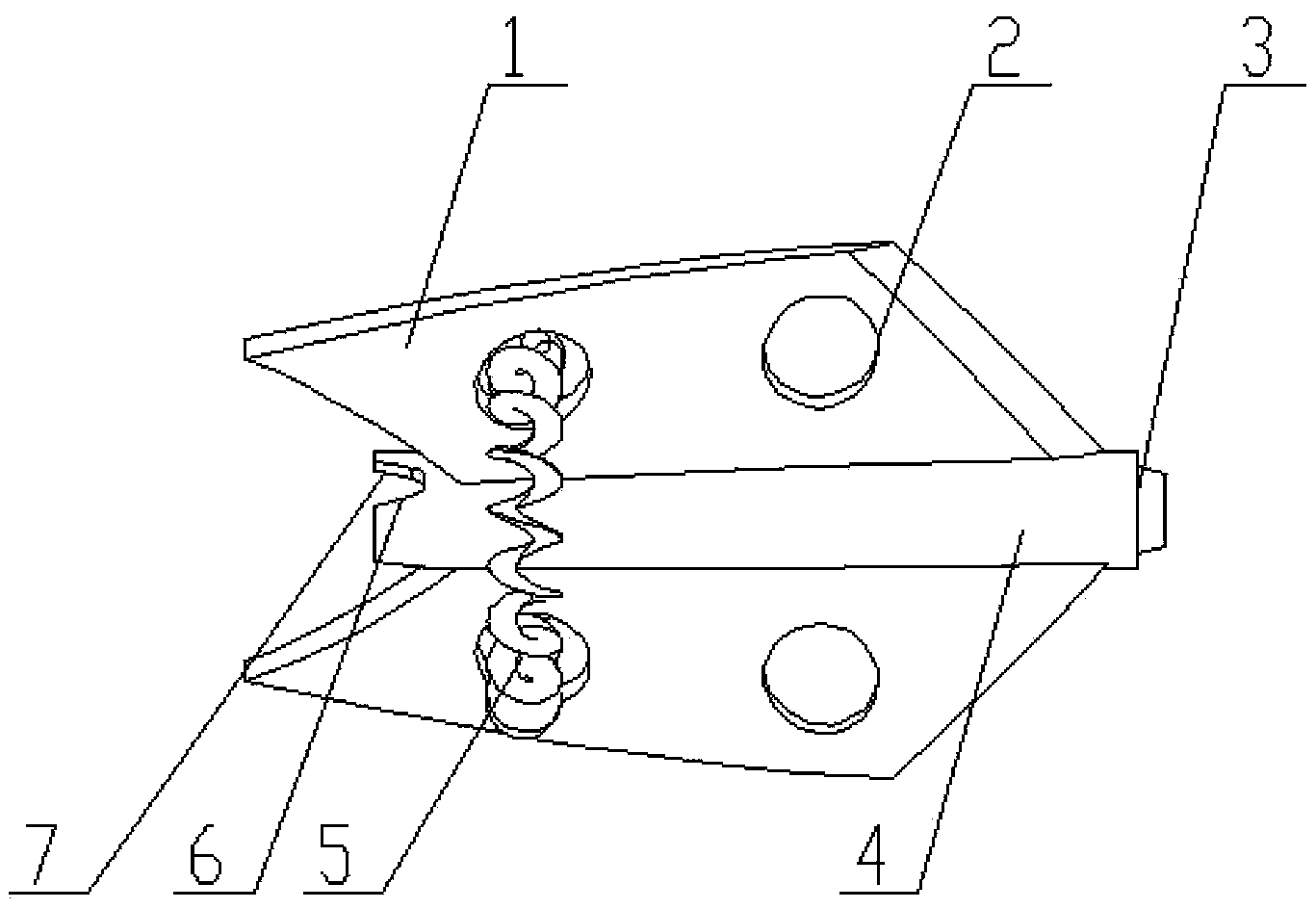 Through hole spring and helical blade rotor in heat exchange tube