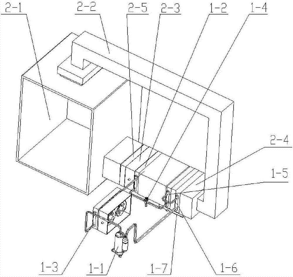 Heat pump drying device and using method thereof