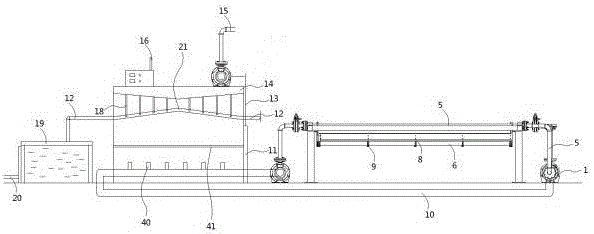 Marine solar-powered seawater desalination power generation device