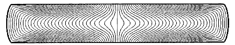 Method for controlling isothermal precision formed forging flow line of complicated disk cake forging