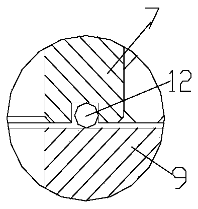 Electroplating environment treatment device for cylinder body out-of-groove electroplating