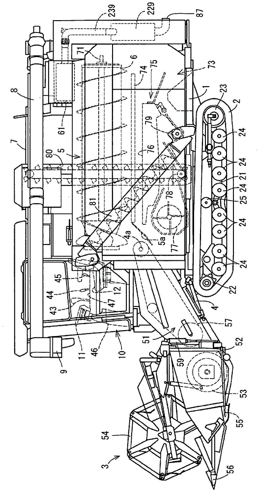 Work-vehicle engine device