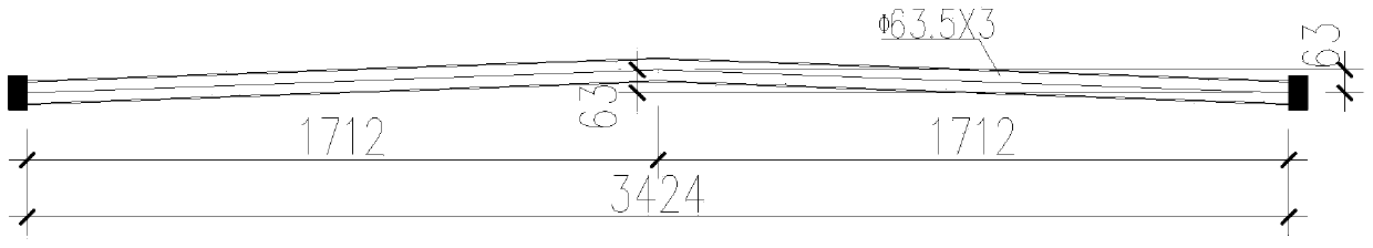 Steel structure fire disaster temperature field inverse presumption method based on displacement forms