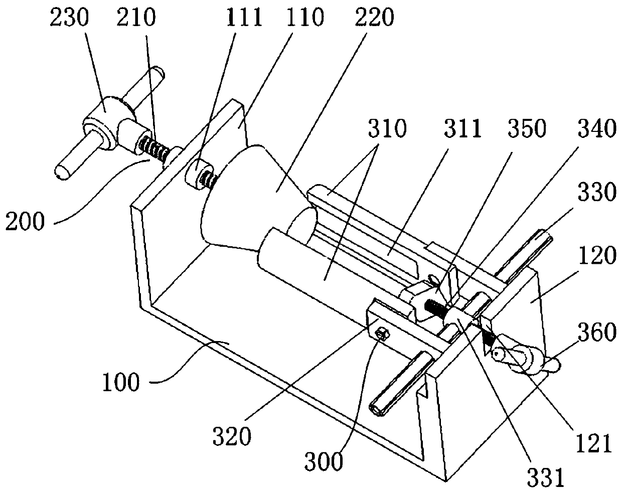 Hole punching tooling for tubular parts