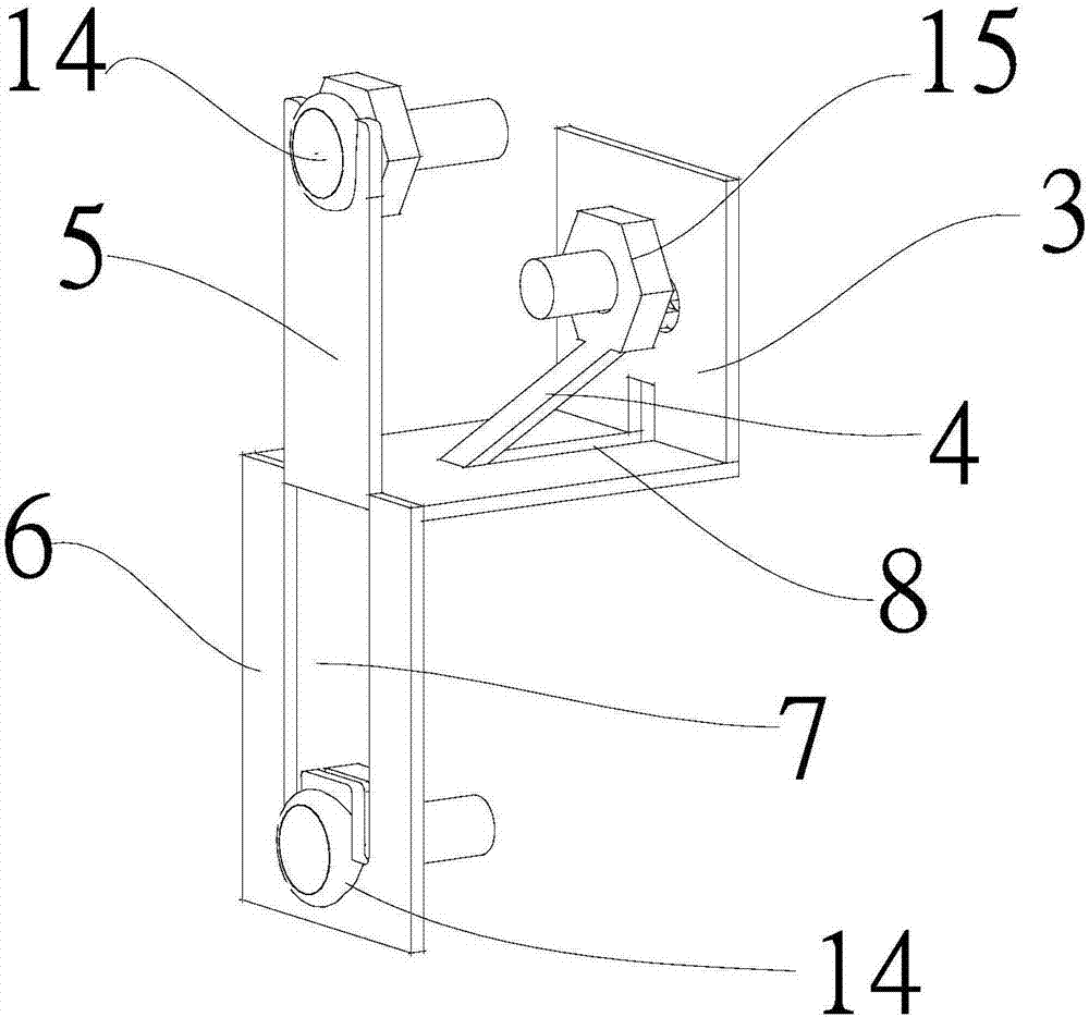 Hanging board, hanging part, installing node of outer hanging board and preparation method of hanging board