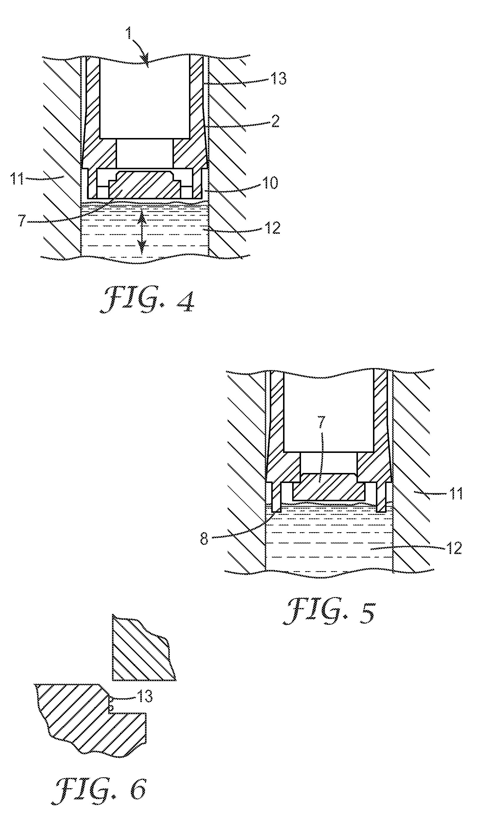 One-piece vented piston