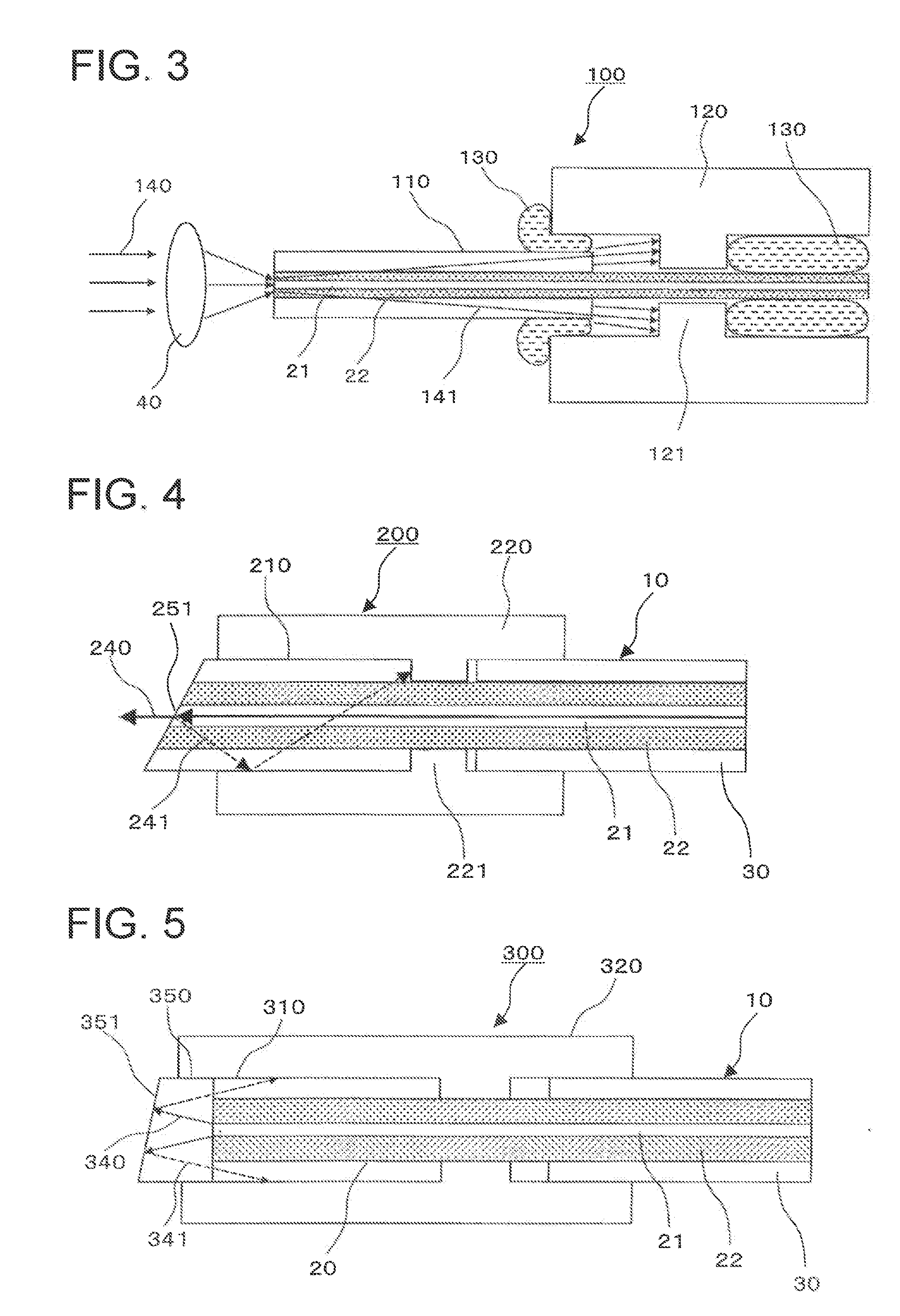 Light input/output terminal module of the optical components and beam converting apparatus