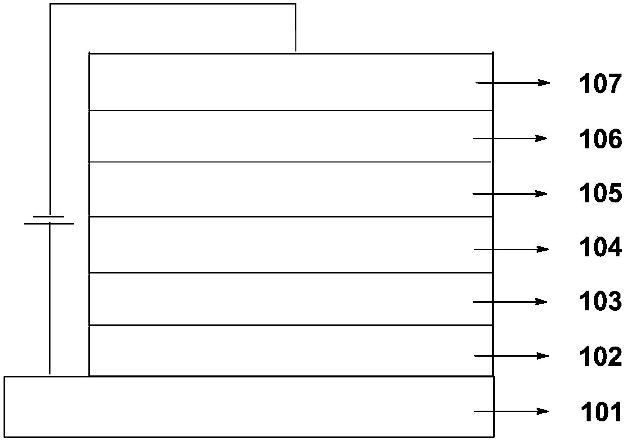 Thermally activated delayed fluorescent material and application thereof