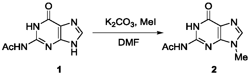 Method for synthesizing acyclovir and ganciclovir by carbon-hydrogen bond activation