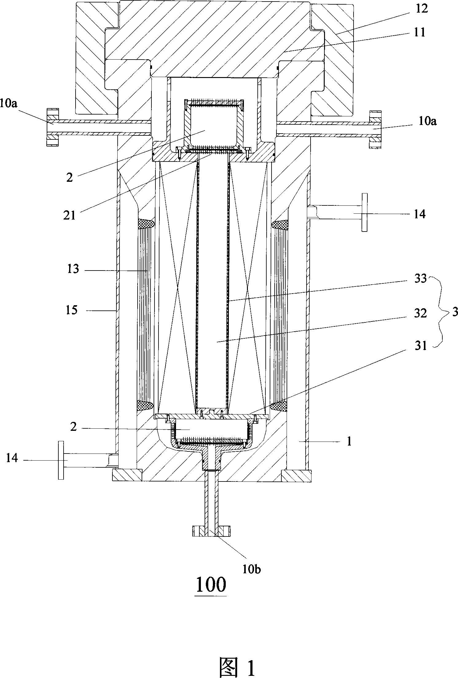 Integrated dyeing kettle