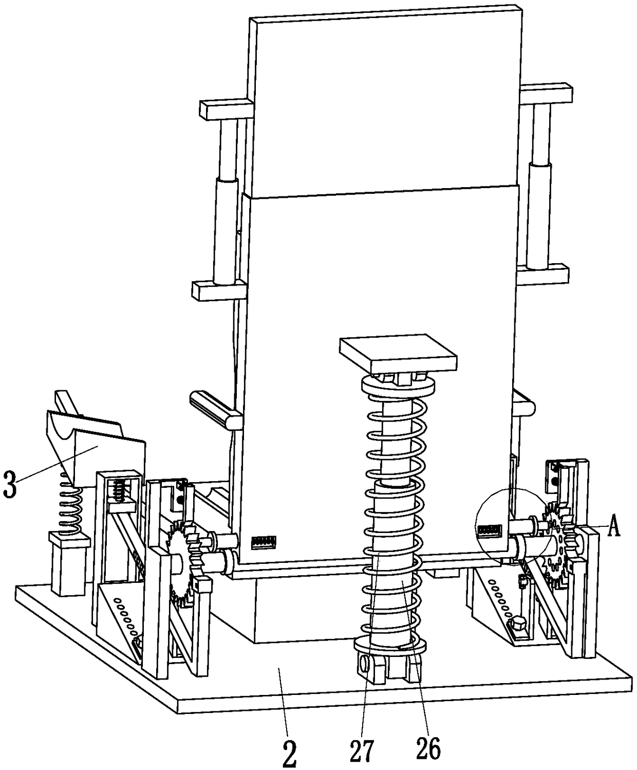 Gynecology and obstetrics pregnant women leg pressing and squat midwifery machine