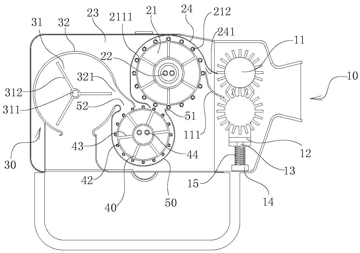 Positive and negative cleaning device for vehicle mat