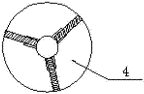 Tapered tube orifice intersecting line cutting device and assembly method