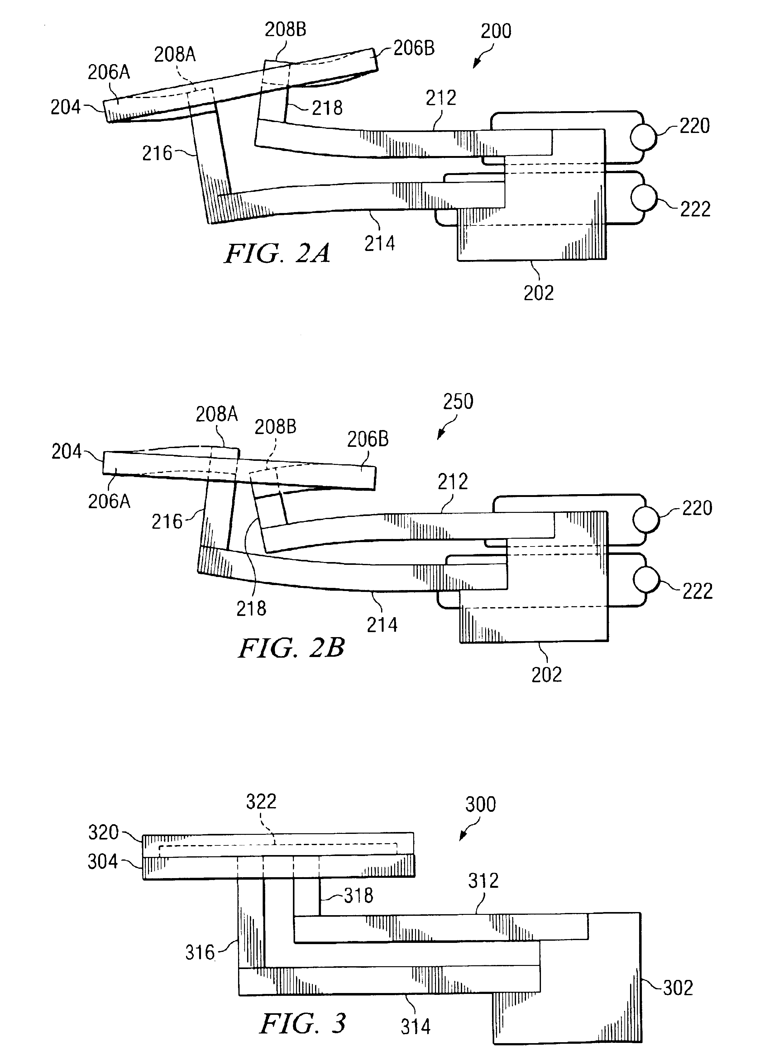 Pivoting platform having a piezoelectric drive