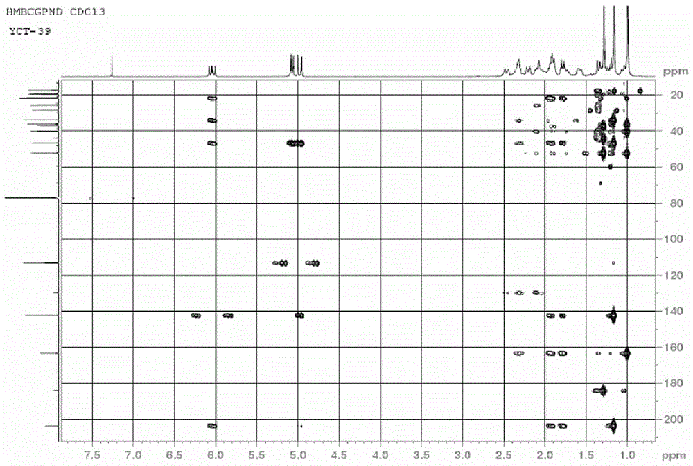 A kind of diterpenoid compound and its preparation method and application