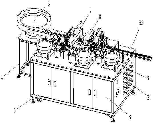 Elastic sheet pressing machine