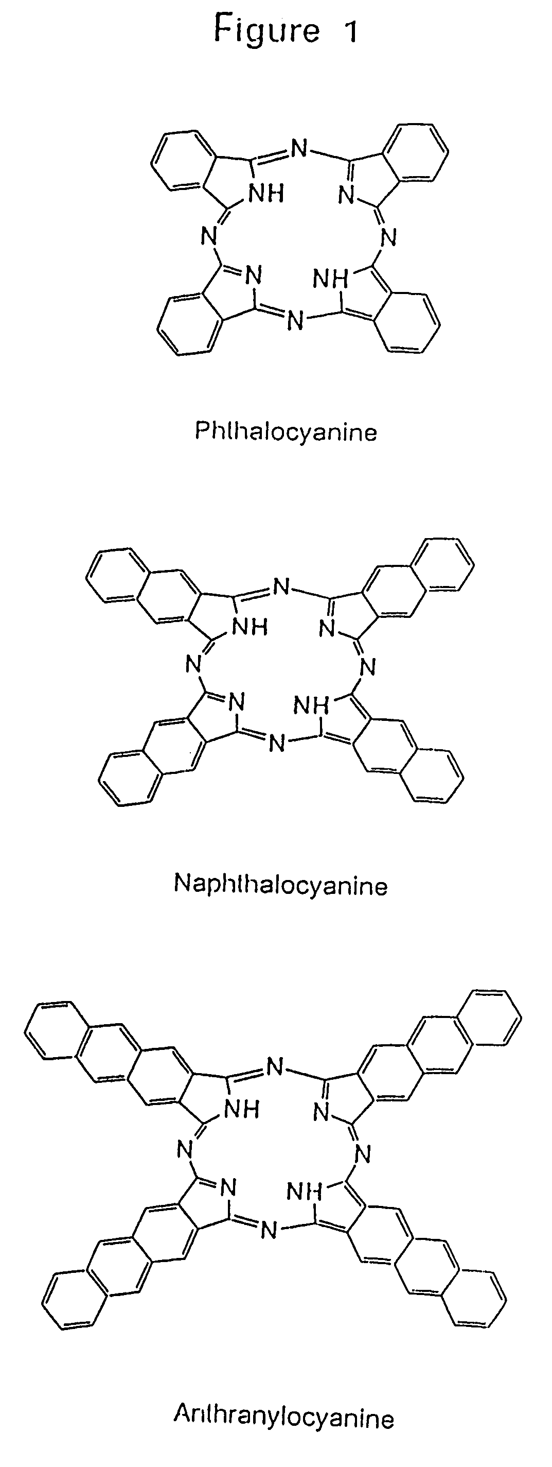 Hybrid phthalocyanine derivatives and their uses