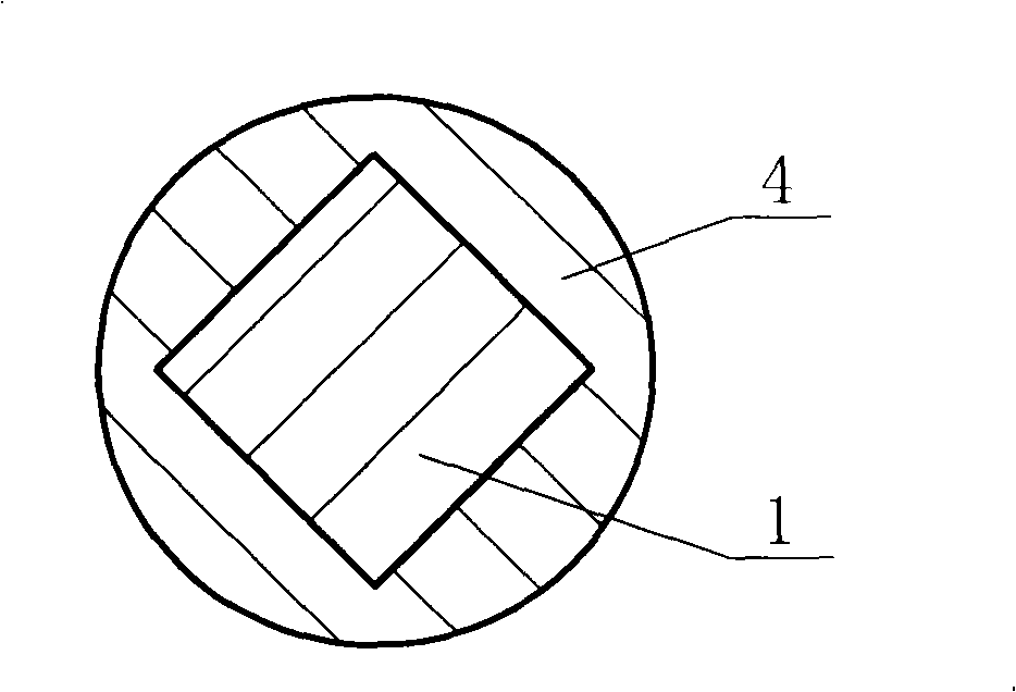 Stand type two-chamber anesthetic needle