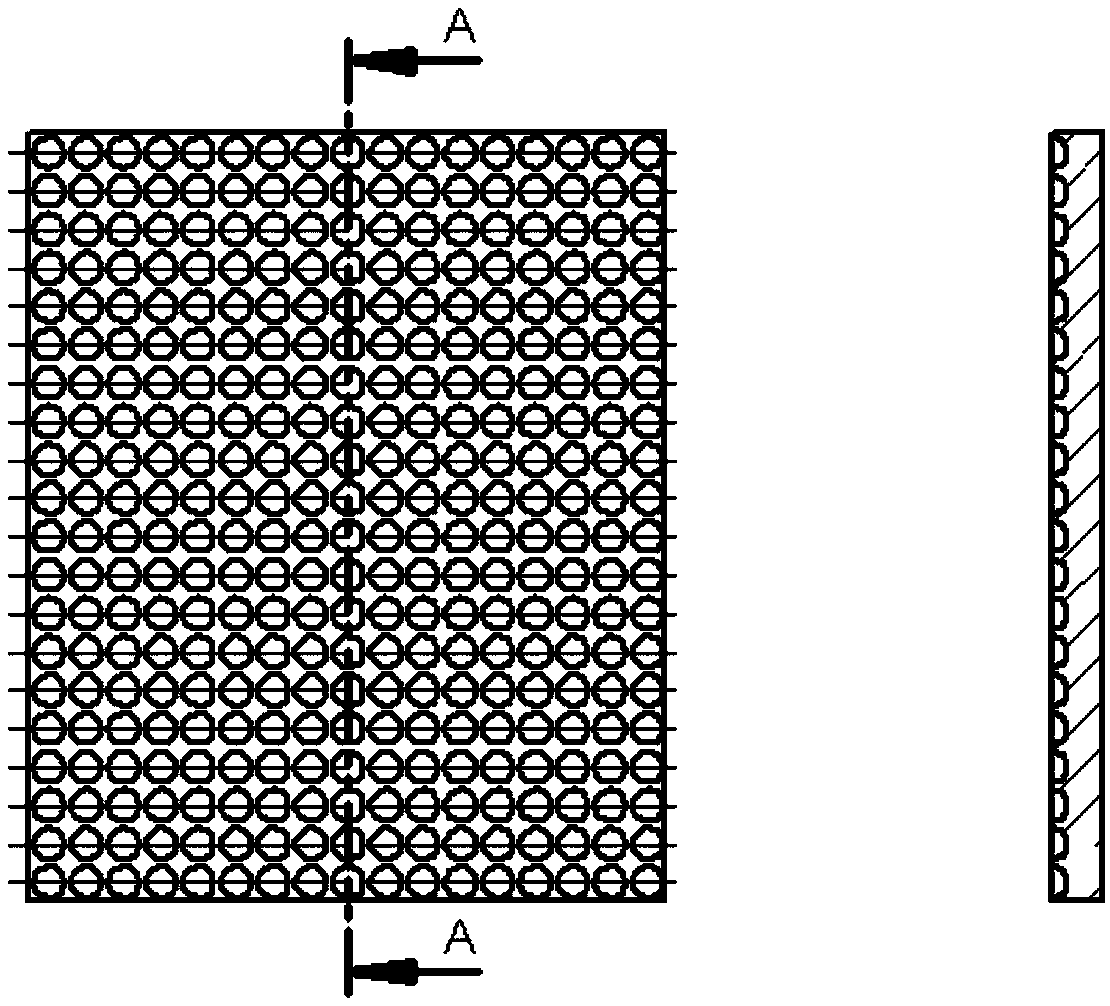 Manufacturing method of yawing composite ceramic bulletproof plate