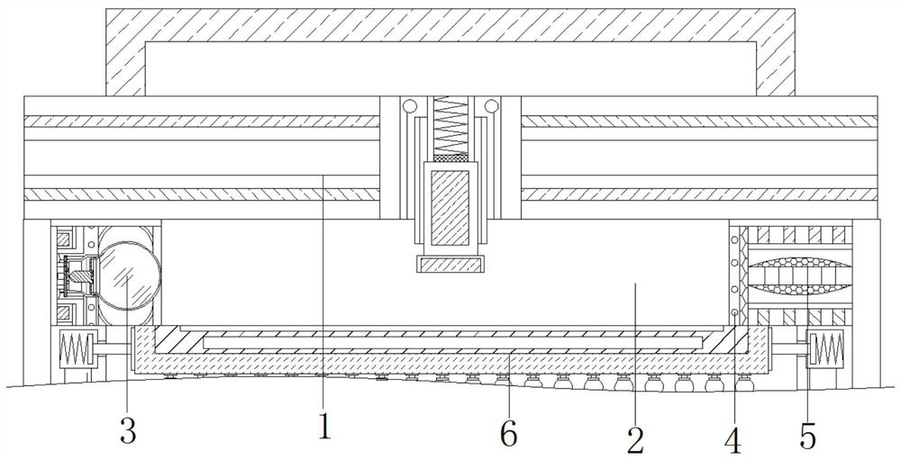 Auxiliary equipment capable of achieving automatic sorting according to sizes of express packages and for express transportation