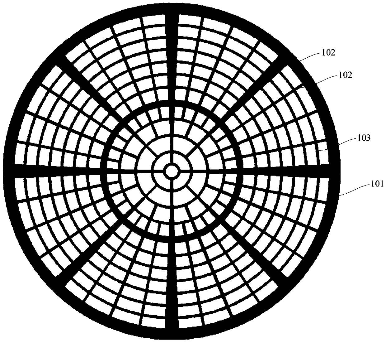 High-power vertical-cavity surface-emitting laser with metal meshes