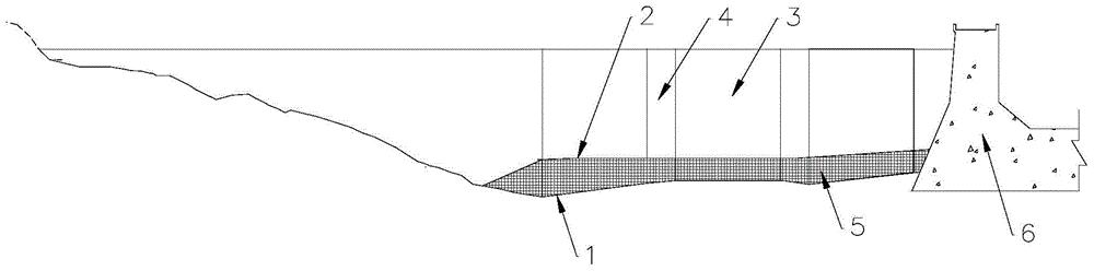 A method for steel sheet pile cofferdam construction on underwater exposed bedrock