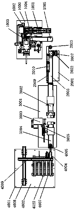 Full-automatic resin lens mold assembly and pouring system