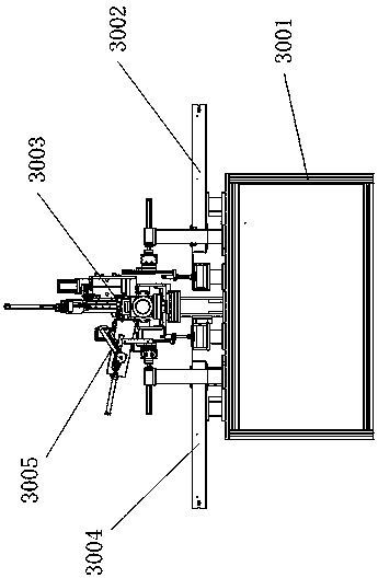 Full-automatic resin lens mold assembly and pouring system